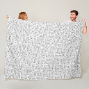 Circuit Board Fleece Blanket
