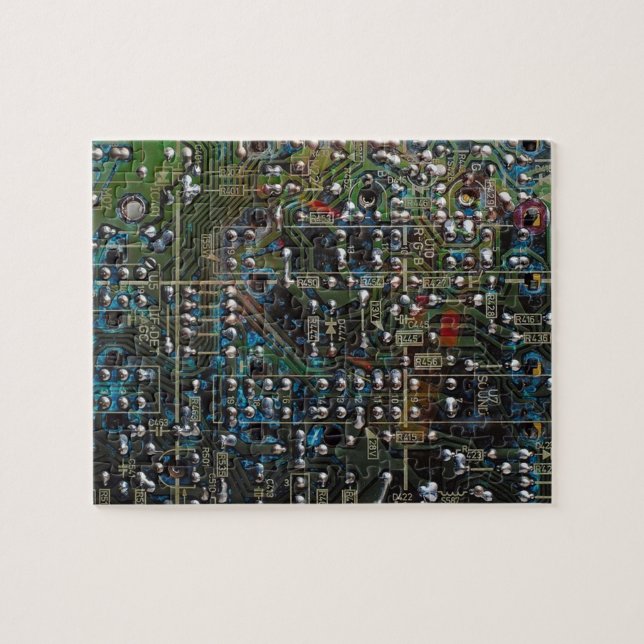 Circuit Board Jigsaw Puzzle (Horizontal)