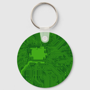 Circuit Board Key Ring