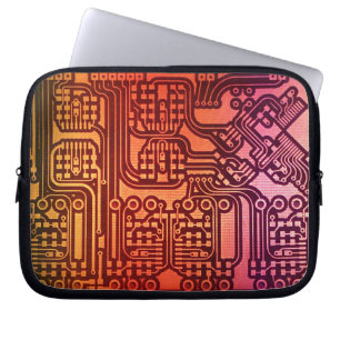 Circuit Board Laptop Sleeve