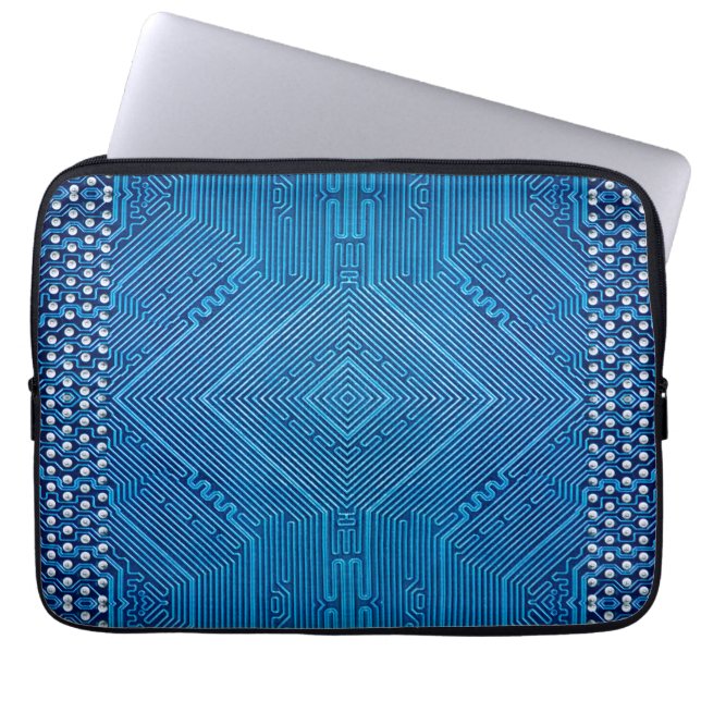 Circuit board laptop sleeve (Front)