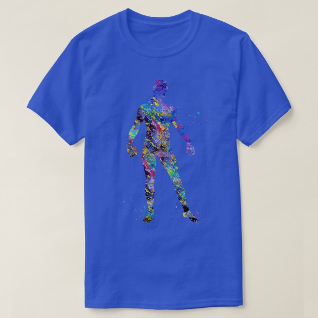 Circuit board man T-Shirt (Design Front)