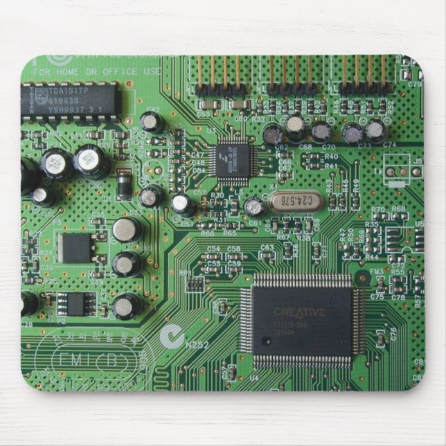 Circuit Board Mousepad (Front)