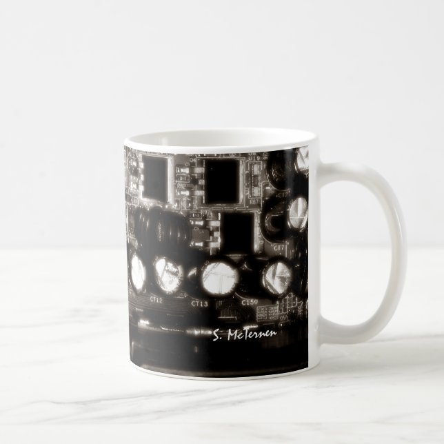Circuit Board Mug (Right)