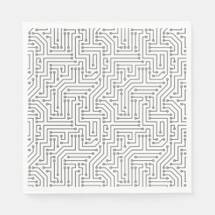 Circuit Board Napkin