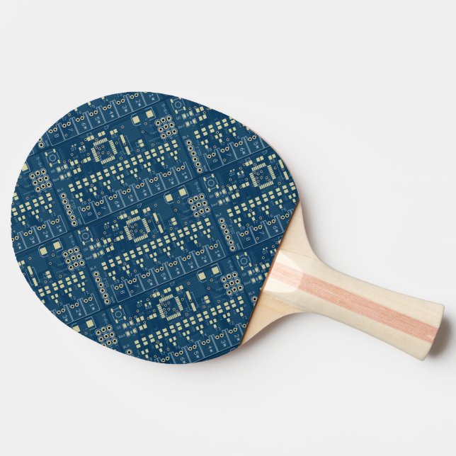 Circuit Board Paddle - Blue (Back Side)