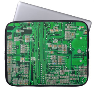 Circuit Board Painting Laptop Sleeve