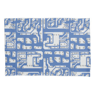 Circuit board pattern pillowcase
