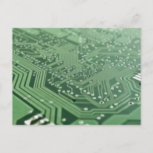 Circuit Board Postcard