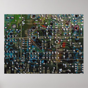 Circuit Board Poster
