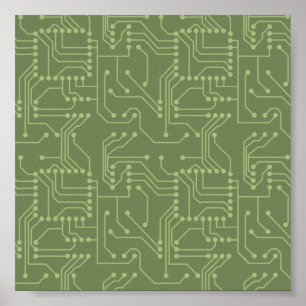 Circuit Board Poster