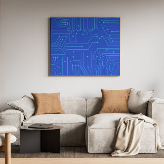 Circuit Board Poster