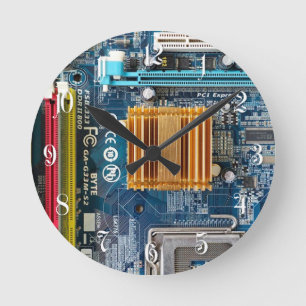 Circuit board round clock