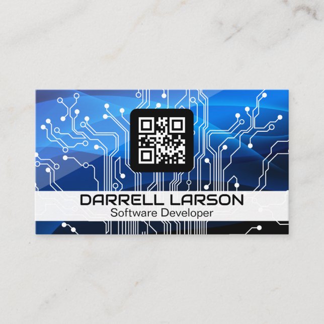Circuit Board | Technology Business Card (Front)