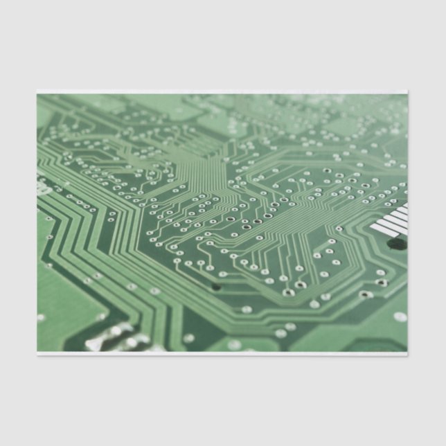 Circuit Board Tissue Paper (Front)