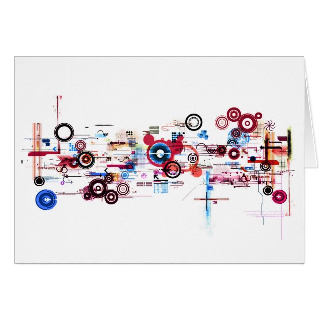 Circuit Board - White (Front Horizontal)