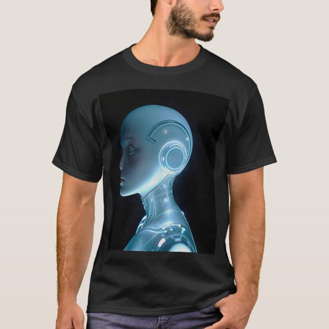 Circuit Dreams: A Cyberpunk Vision T-Shirt (Front)