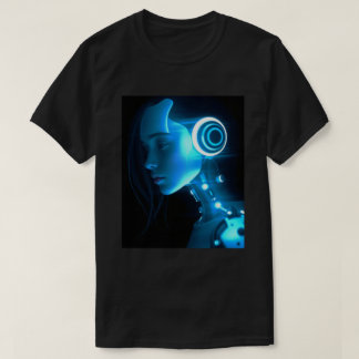 Circuit Dreams: A Cyberpunk Vision T-Shirt