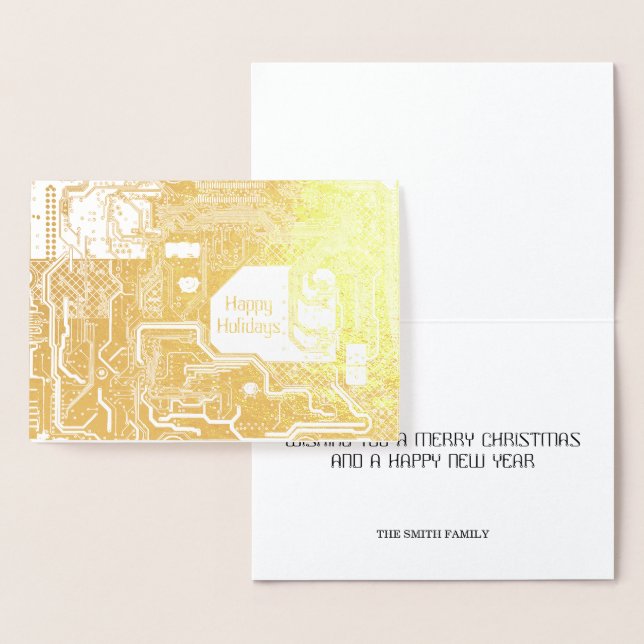 Circuit Gold Foil Card (Display)