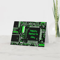 Circuit Green 2 'Father's Day' greetings card