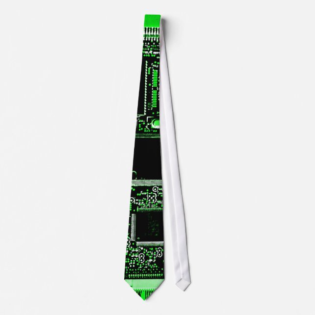 Circuit Green 2  tie (Front)