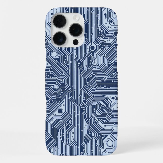 Circuit Guard  iPhone Case (Back)