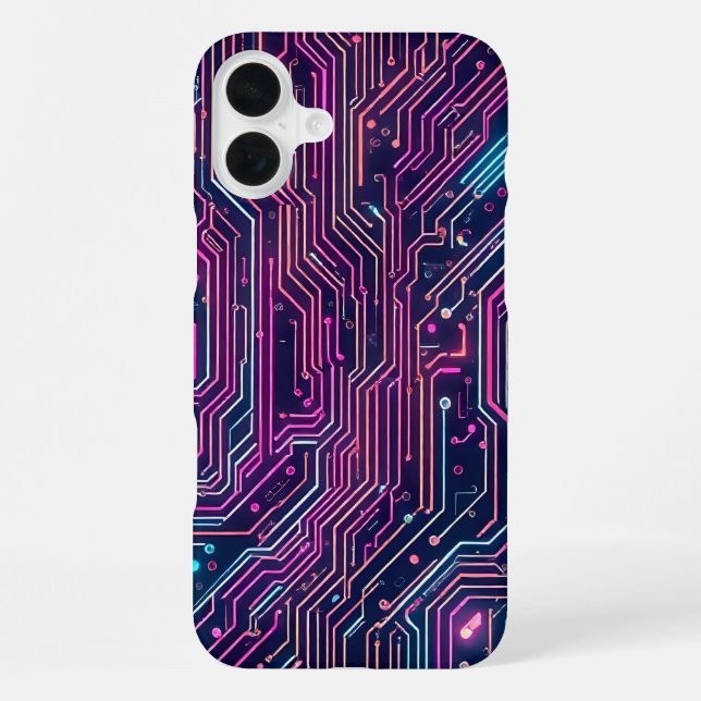Circuit iPhone Case (Back)