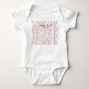 Circuit Lines  Baby Bodysuit
