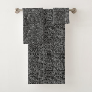 Circuit Maze Bath Towel Set