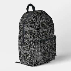 Circuit Maze Printed Backpack