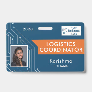 Circuit Tech Summit Coordinator Photo ID Badge