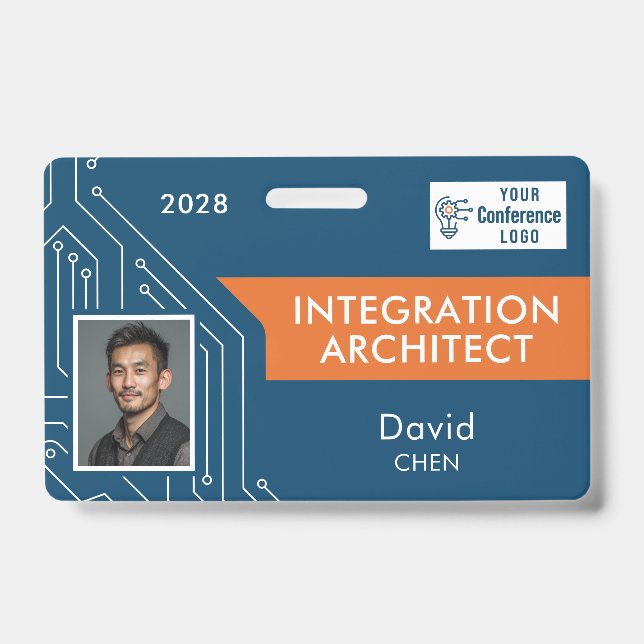 Circuit Technology Architect Vendor Photo ID Badge (Front)