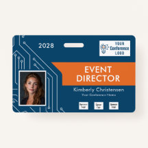 Circuit Technology Event Director Photo ID Badge