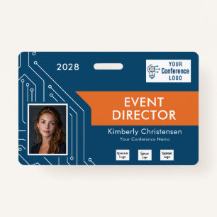 Circuit Technology Event Director Photo ID Badge