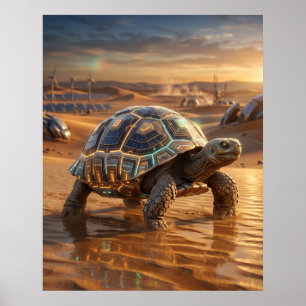 Circuit Tortoise Solar Dunes Poster