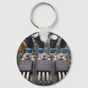 Circuit Transistor Key Chain