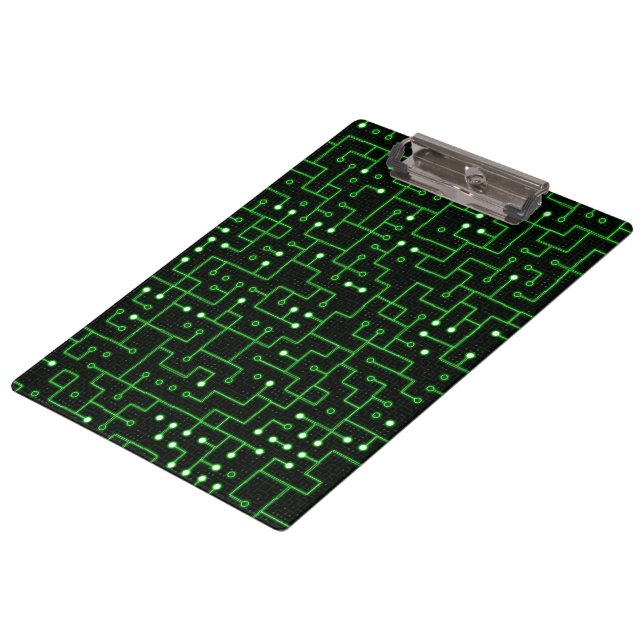 Circuitboard -  clipboard (Angled)