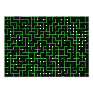 Circuitboard Photo Print