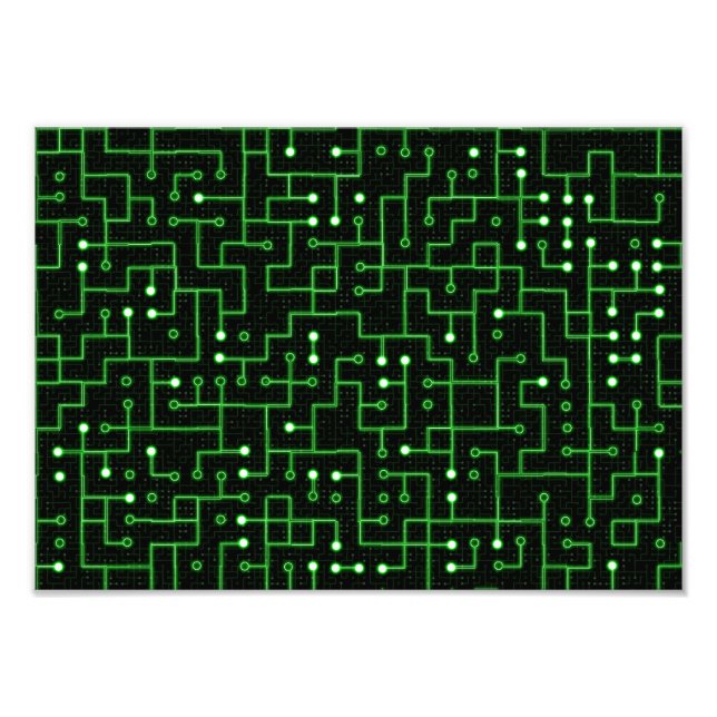 Circuitboard Photo Print (Front)