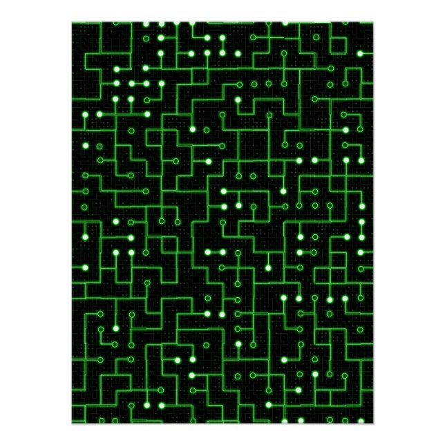 Circuitboard -  poster (Front)