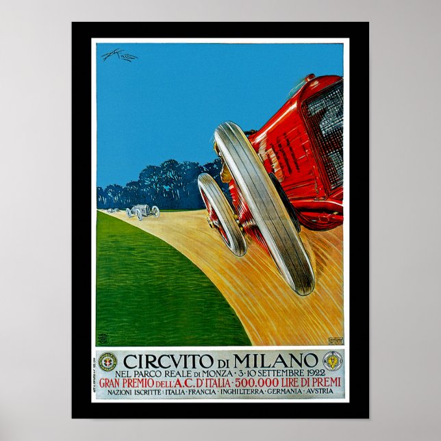 Circuito Di Milano Poster (Front)