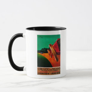 Circuito Di Milano Vintage PosterEurope Mug