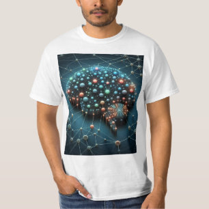 Circuitry of Thought Woven Wisdom of brain T-Shirt