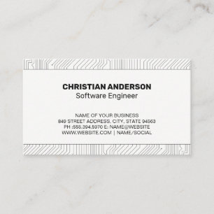 Circuits   Software Programming Business Card