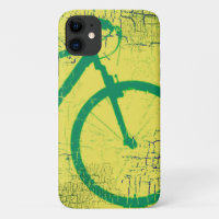 circular bicycle green