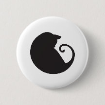 Circular Cat Button