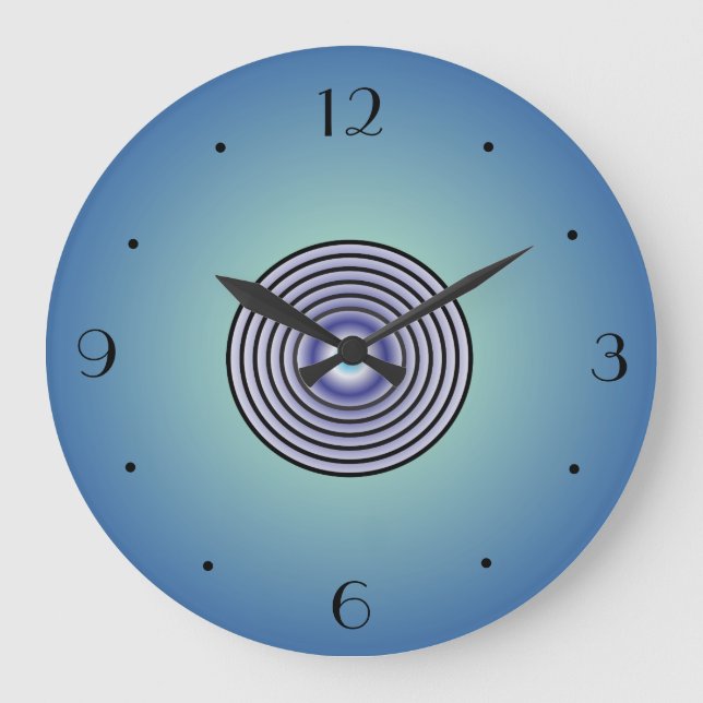 Circular Centre Feature>Wall Clock (Front)