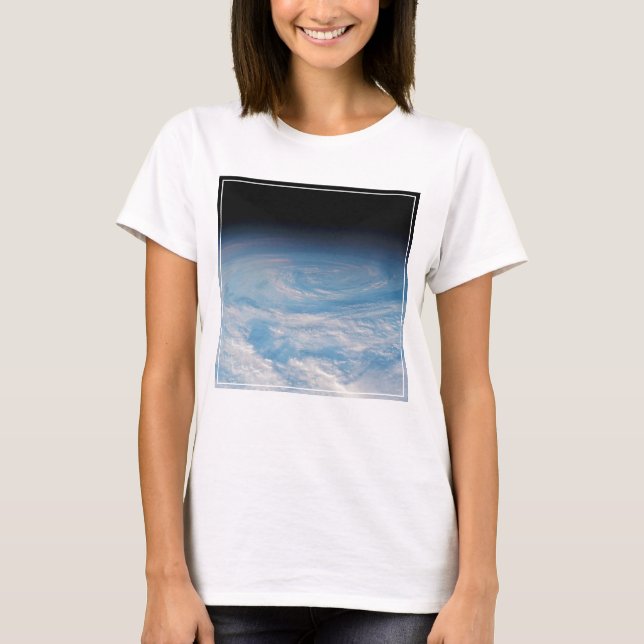 Circular Cloud Formation Over South Pacific Ocean. T-Shirt (Front)