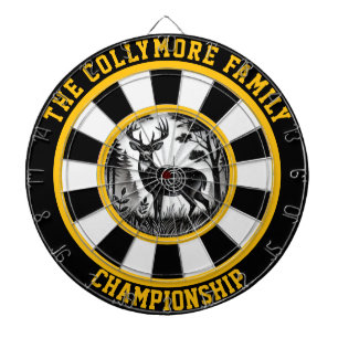 Circular Deer Target Wall Art Dartboard