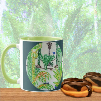 CIrcular Design Palm Forest Mug
